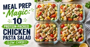10 Protein-Packed Chicken Pasta Salad