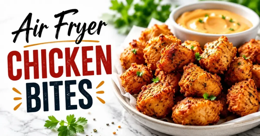 Air Fryer Chicken Bites