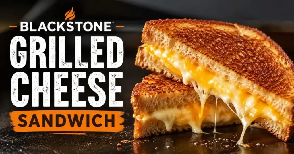 Blackstone Grilled Cheese Sandwich