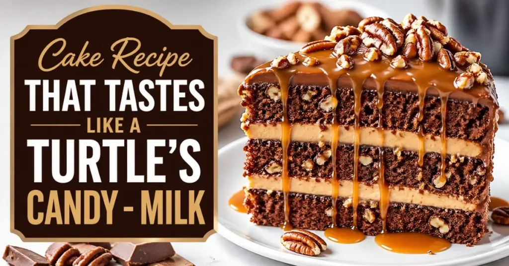 Cake Recipe That Tastes Like A Turtle’s Candy – Milk