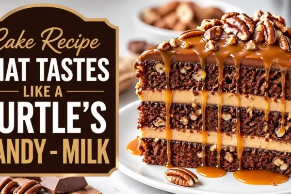 Cake Recipe That Tastes Like A Turtle’s Candy – Milk