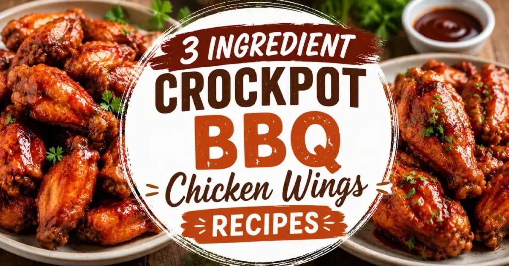 Crockpot BBQ Chicken Wings