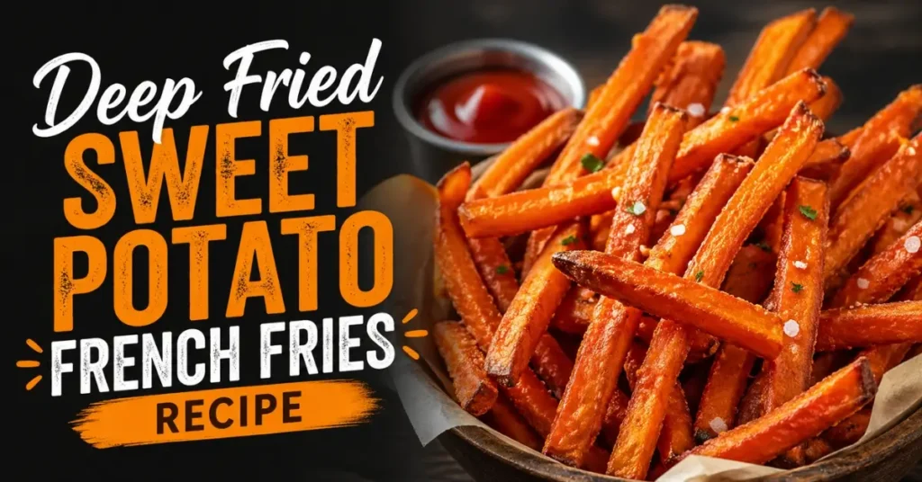 Deep Fried Sweet Potato French Fries Recipe
