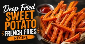 Deep Fried Sweet Potato French Fries Recipe