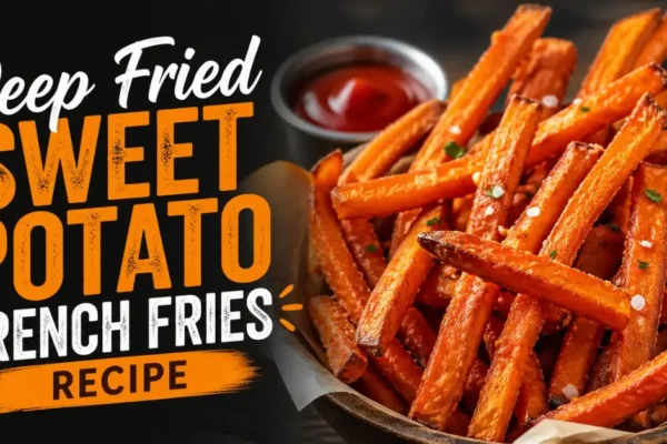 Deep Fried Sweet Potato French Fries Recipe