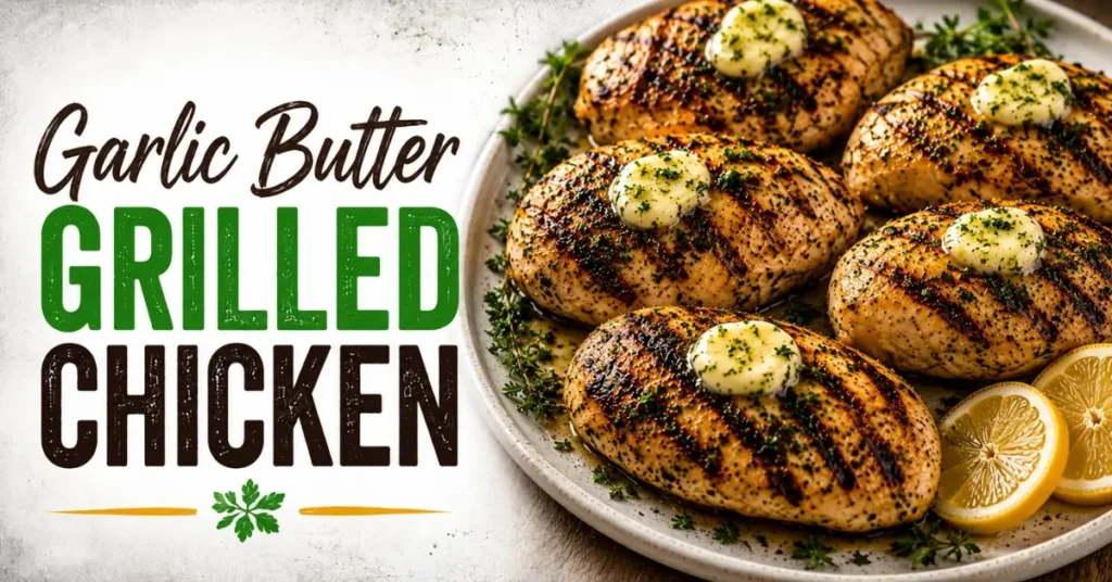 Garlic Butter Grilled Chicken