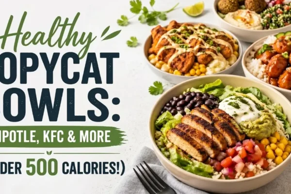 Healthy Copycat Bowls