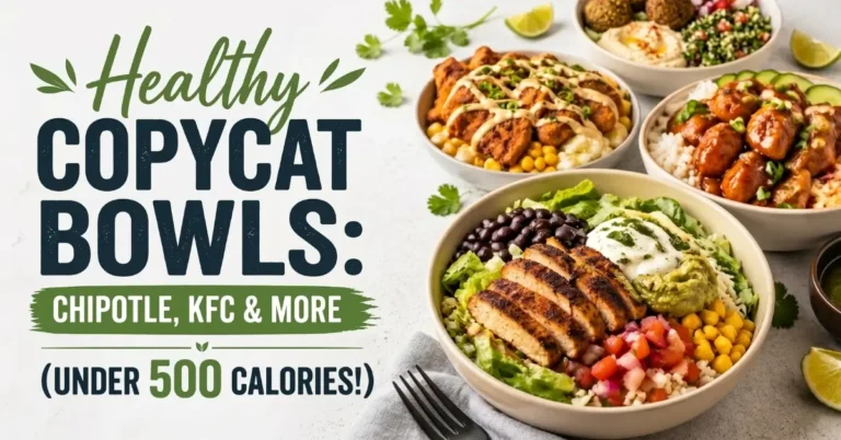 Healthy Copycat Bowls
