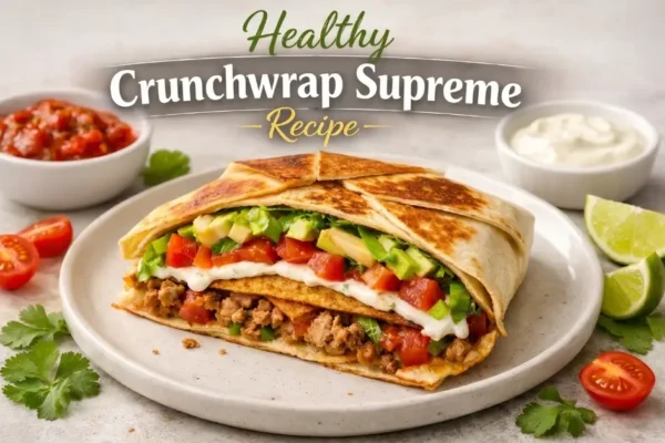 Healthy Crunchwrap Supreme Recipe