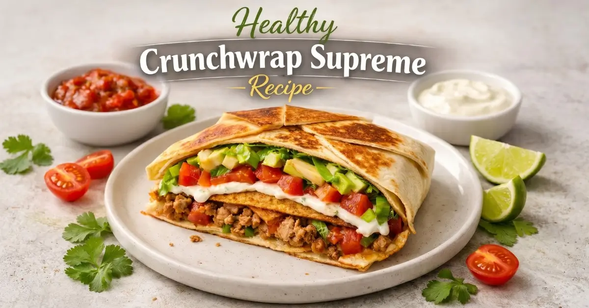 Healthy Crunchwrap Supreme Recipe
