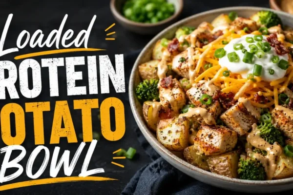 Loaded Protein Potato Bowl