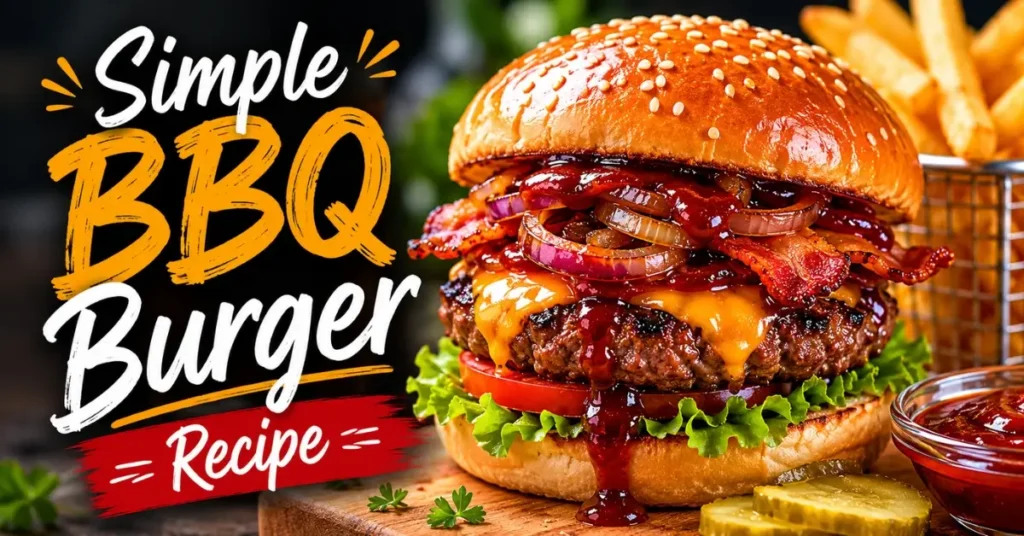 Simple BBQ Burger Recipe