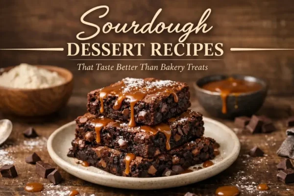 Sourdough Dessert Recipes