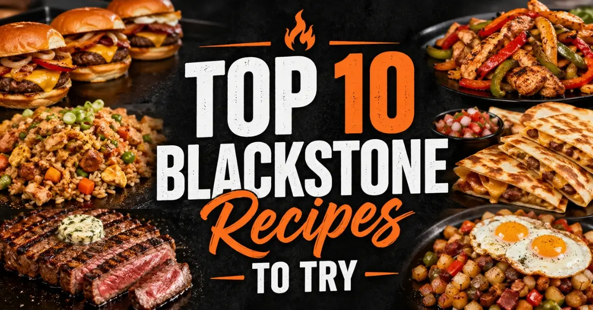 Top 10 Blackstone Recipes
