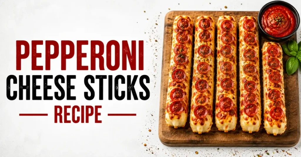Pepperoni Cheese Sticks