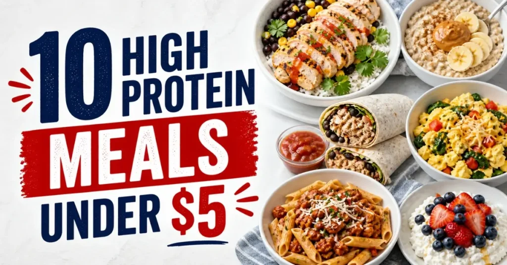 10 High Protein Meals