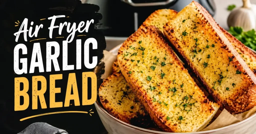 Air Fryer Garlic Bread