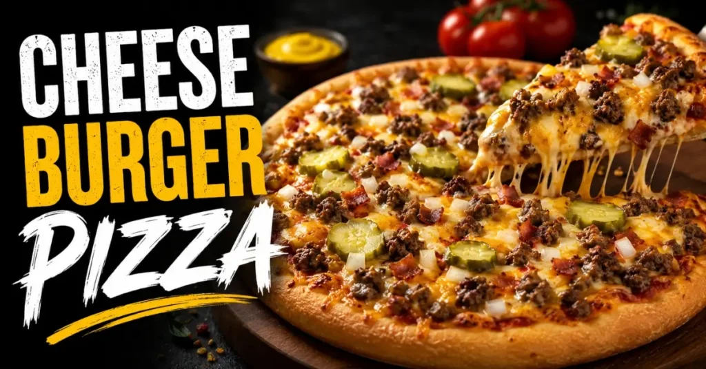 Cheese Burger Pizza