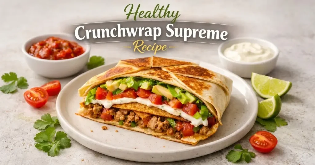 Healthy Crunchwrap Supreme Recipe