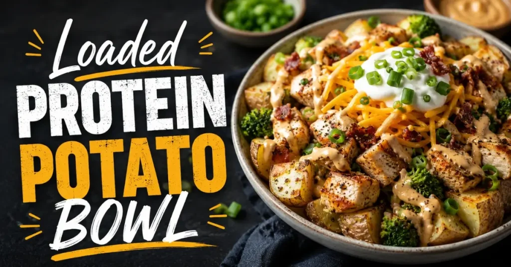 Loaded Protein Potato Bowl