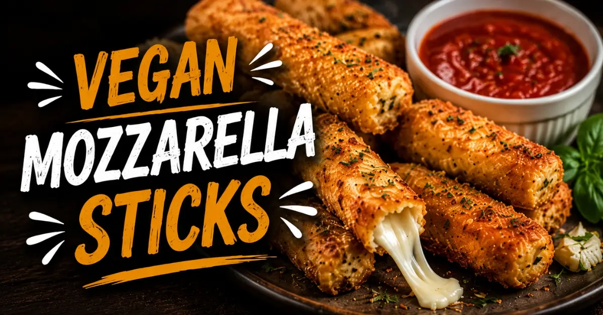 Vegan Mozzarella Sticks